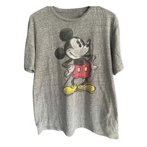 Disney | L | Mickey Mouse chalk drawing graphic tee